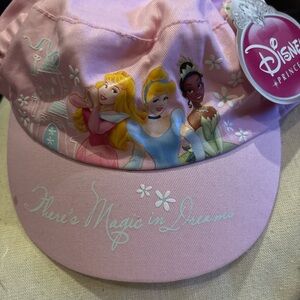 Cap Disney Princess girls new cotton, polyester, nylon spandex washable